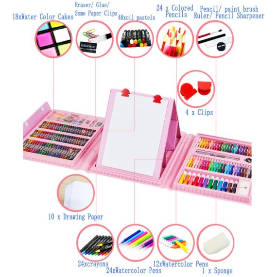 Deluxe 6-In-1 Art Creativity Set™ (49% OFF Early Christmas Sale