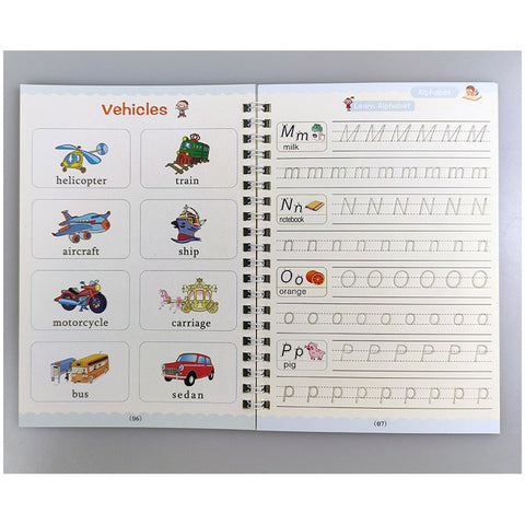 CHILDREN'S MAGIC COPYBOOKS -  SET OF 4