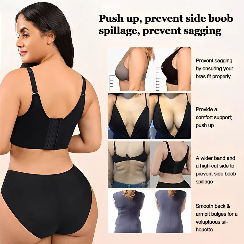 Deep Cup Bra Hide Back Fat With Shapewear Incorporated (Buy 1 Get 1 Free)