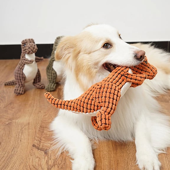 PawbibiDino - Rugged Plush Toy For Power Chewers