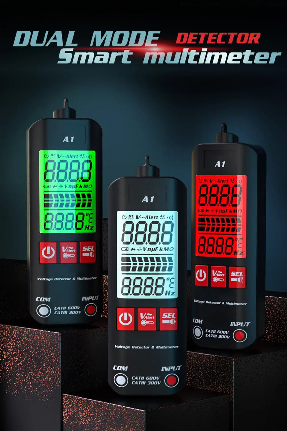 LAST DAY 48% OFF - A1 Fully Automatic Anti-Burn Intelligent Digital Multimeter