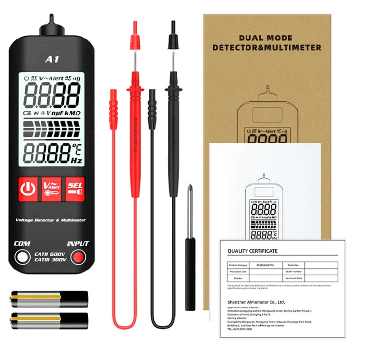 LAST DAY 48% OFF - A1 Fully Automatic Anti-Burn Intelligent Digital Multimeter