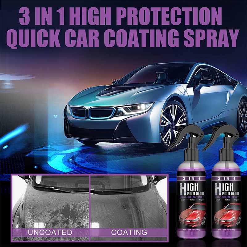 3 in 1 Ceramic Car Coating Spray (Buy 2 get 1 free)