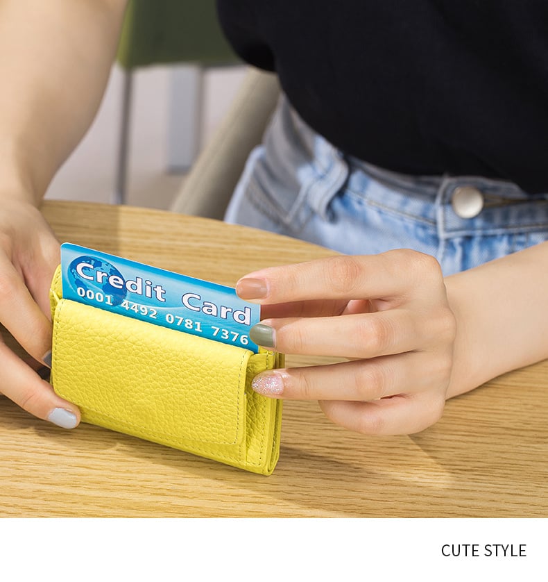 Last Day Promotion 49% OFF - 2023 New Vegan Mini Wallet