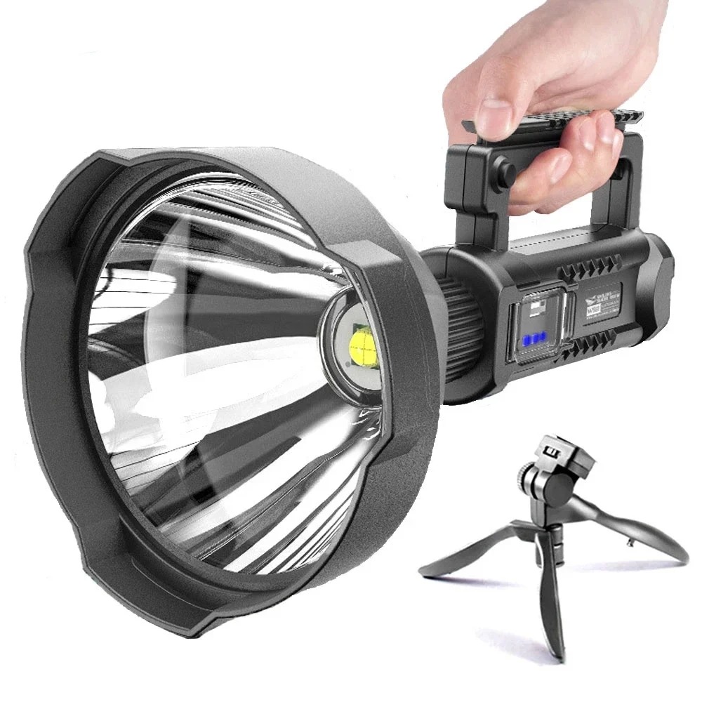 Last Day Promotion 69% OFF - Rechargeable Handheld Spotlight Flashlight