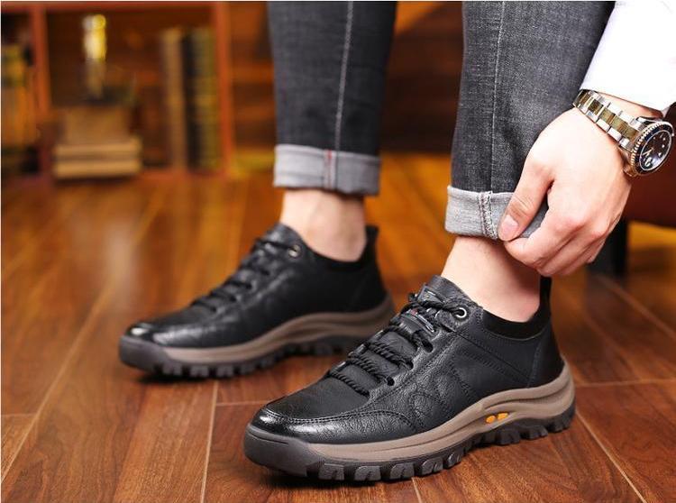 MEN'S CASUAL HAND STITCHING ARCH SUPPORT & NON-SLIP BREATHABLE SHOES