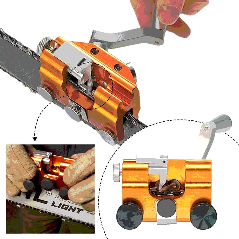 (Spring Sale -50% OFF) - Chainsaw Chain Sharpening Jig