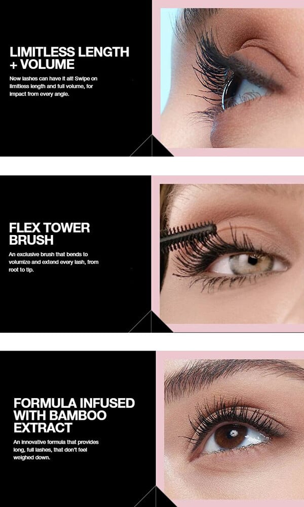 4D FIBER CURL LONG LASTING WATERPROOF MASCARA