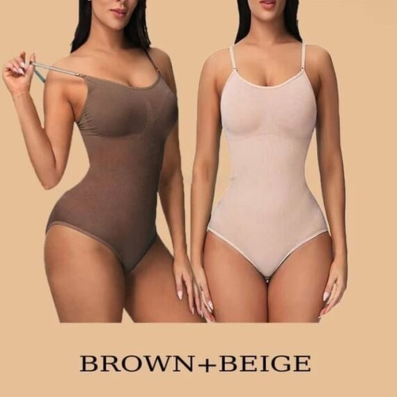 Buy online Beige Poly Spandex Body Suit Shapewear from lingerie for Women  by Uncle Charming for ₹549 at 50% off