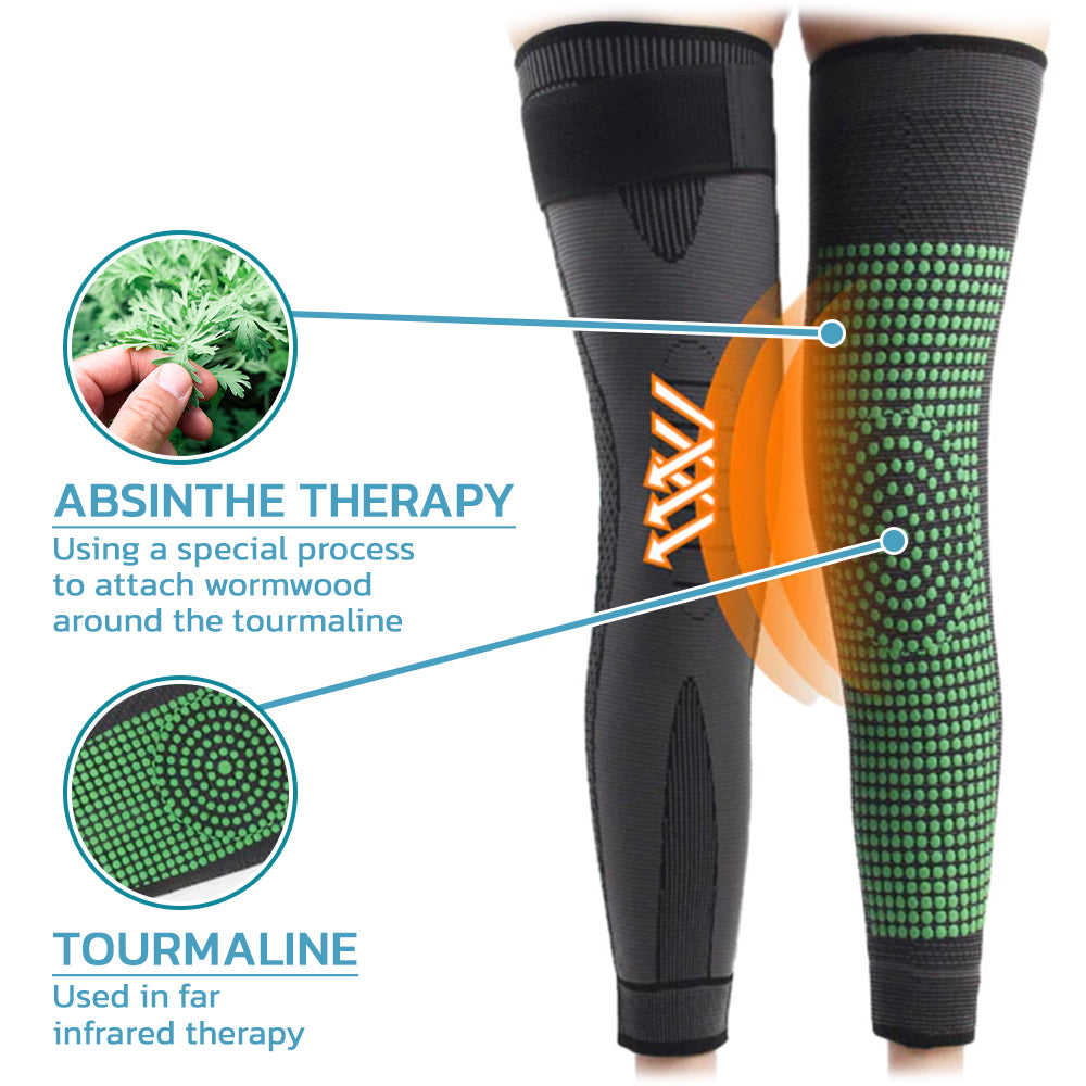 KNEECA Tourmaline Acupressure Selfheating Knee Sleeve