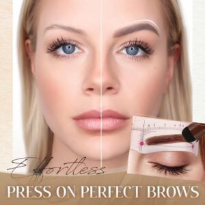  Last day 70% OFF - Perfect Brows Stencil & Stamp Kit