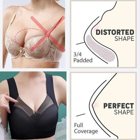 ZenChic Bra - Fashion Deep Cup Bra Summer Push Up Wireless Bra