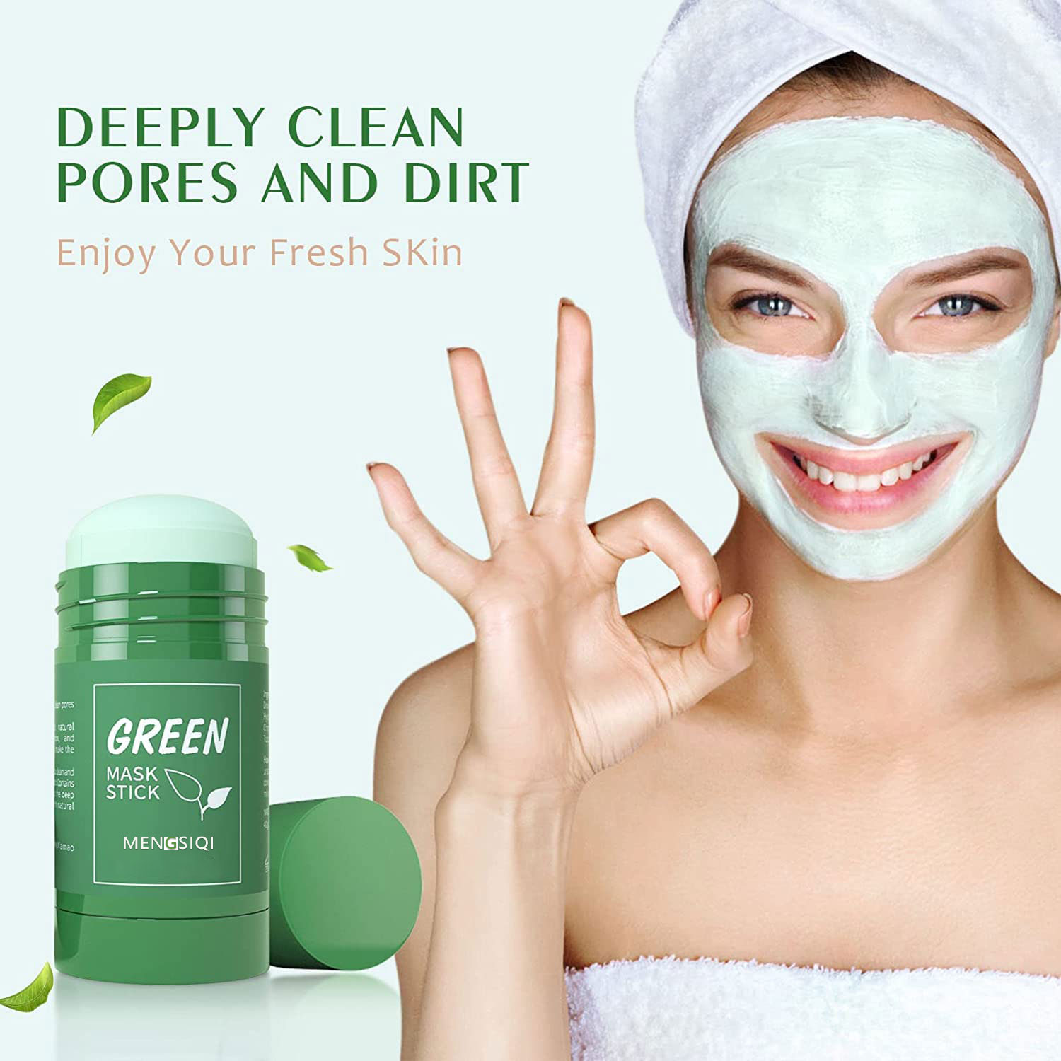 Poreless Deep Cleanse Green Tea Mask - Ceelic