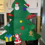 DIY Felt Christmas Tree Set